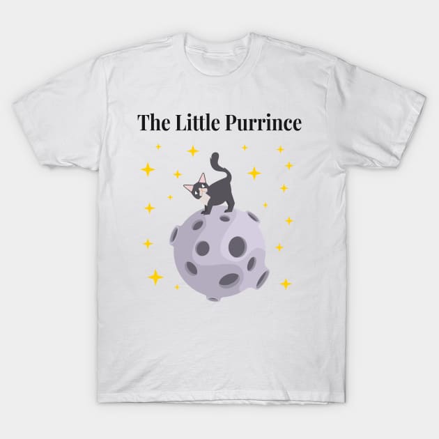 The Little Prince - Cat Parody T-Shirt by sqwear